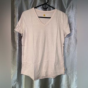 Carhartt Women’s relaxed fit shirt, pink-ish color, size Medium
